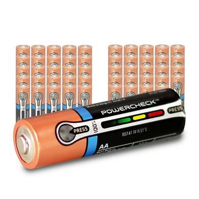 50x MIGNON AA LR6 MN1500 DURACELL 2900 mAh Ultra Power m.Batterietester 50 Stk