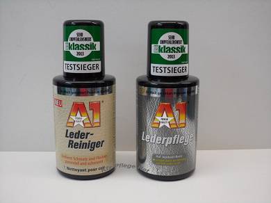 Dr. Wack A1 Leder-Reiniger +  Dr  Wack  A1 Lederpflege Autopflege