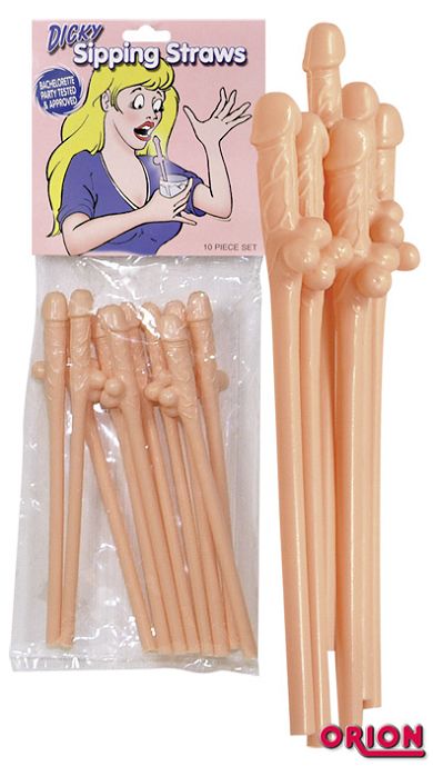 Penis-Trinkhalme Haut