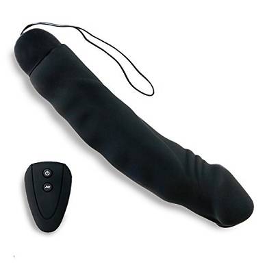 VIBRATOR mit STARK ERIGIERTER DILDO-PASSFORM aus HOCHWERTIGEN MEDIZINISCHEM SILICON von &q