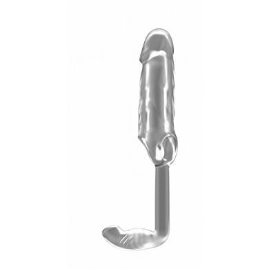 Nr. 38 - Penis Verlngerung rmel und Plug - Transparent