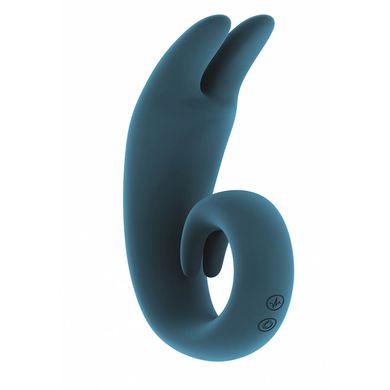 33,3 cm Vibrator MJUZE Lithe - Blue - Akku Power