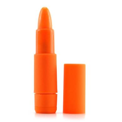 Mini Lipstick Vibrator in Orange