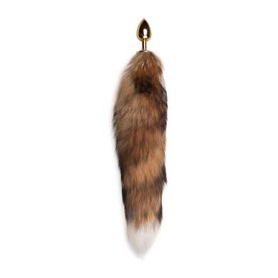 Brauner Fuchsschwanz Buttplug