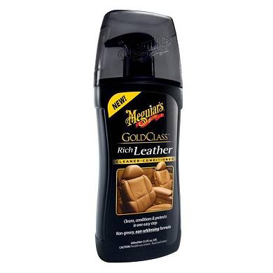 Meguiars G17914 Gold Class Rich Leather Cleaner Lederreiniger Leder Pflege 400ml