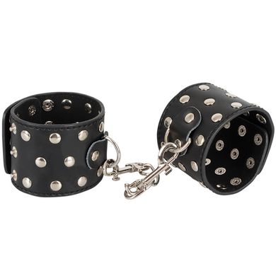 You2Toys BAD KITTY Handfessel mit Nietenbesatz schwarz