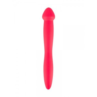 Colorful Joy: Doppeldildo, rot