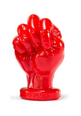 14 x 7,5 Oxballs Fisting Fist Plug Nr. 1 Silicone red