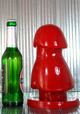 22 x9 - 12 cm TSX Ream and Scream Dildo / Plug red