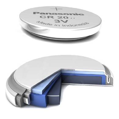 10x CR2032 Knopfzelle 3V Batterie lose Panasonic