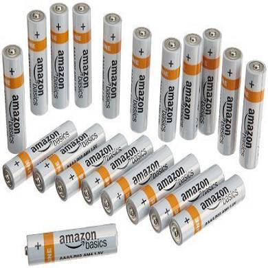 AmazonBasics Alkalibatterien. AAA. 20 Stück
