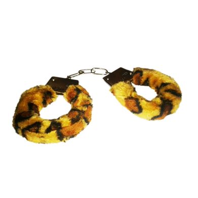 Plüschhandschellen Leopard Plüsch Handschellen