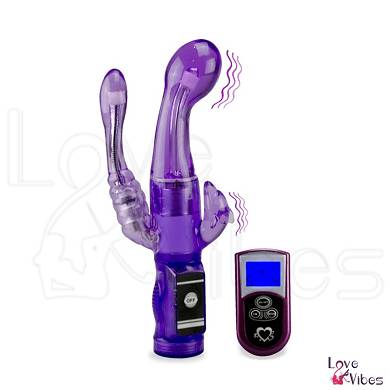 Rabbit-Vibrator Flipper mit Funkfernbedienung