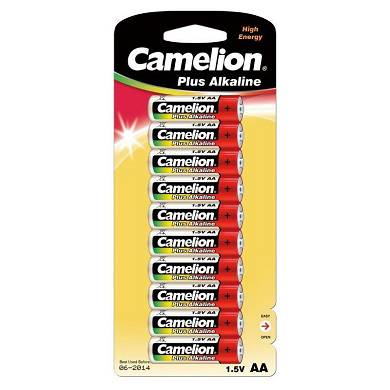 10x MIGNON AA LR6 AM3 MN1500 Batterien CAMELION PLUS Blisterpack