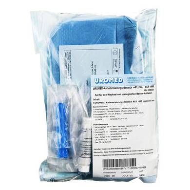 UROMED Katheter Wechselset Plus 1565 Kombipackung 1 P