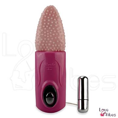 Genoppter Klitoris- & Vagina-Stimulator mit Vibration
