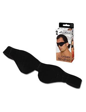 LUX FETISH Unisex Blindfold black