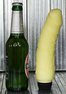 23 x 4,5 cm Vibrator Missioner Glow in the Dark