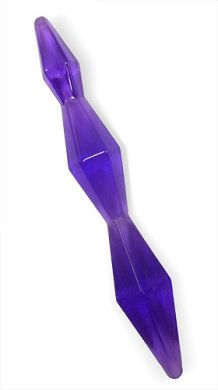 20 cm Crystal Stimulator IV Violett Dildo