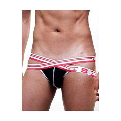 New Men & Gay rot schwarz & weiß jockstraps Tanga String Slip Trunk Stripper