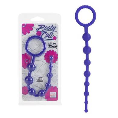 Booty Call X-10 Beads - violett - Analkette