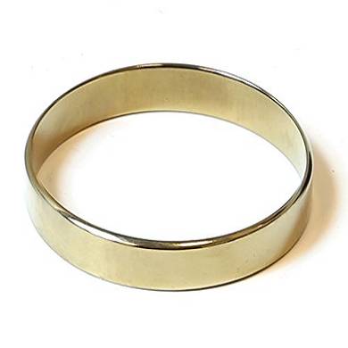 TitanToys - Cockring "Gentle" Gold - aus Titan Ø 42 mm