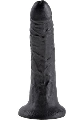 18 x 4 cm Dildo King Cock 7 Inch black