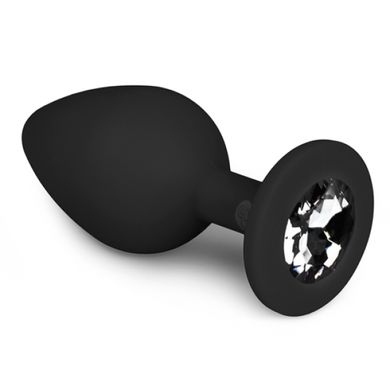 Diamond Analplug mittelgro? - schwarz