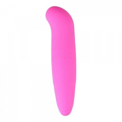 Gebogener Vibrator - in Rosa