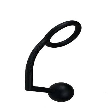 Sport Fucker Jock Lock Cockring/Ass Plug Black