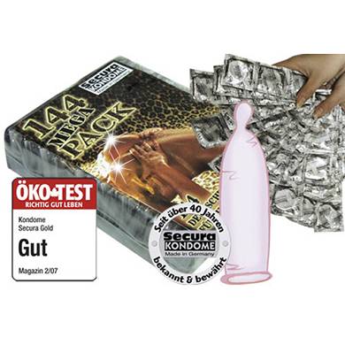 Secura Gold Kondome - 144 Stck