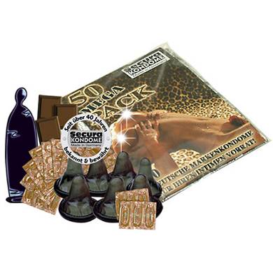 Secura Black Power Kondome - 50 Stck