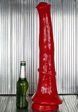 54 x 10 cm Dildo Dario red