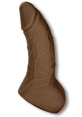 14 x 4,5 cm Dildo Silicone Basics Chubby G brown