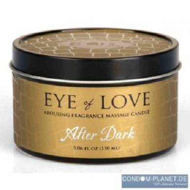 EYE OF LOVE Pheromon-Massage Kerze - After Dark 150ml
