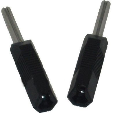 Elektroschock Adapterstecker 2 mm auf 4 mm