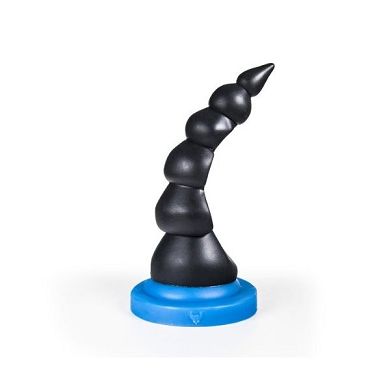Bulder "Boras Schwarz/Blau" 100% medizinisches Silicone ca.26 x 11.5cm