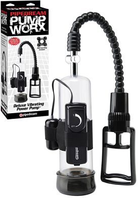 Penispumpe Pump Worx - Deluxe Vibrating Power Pump