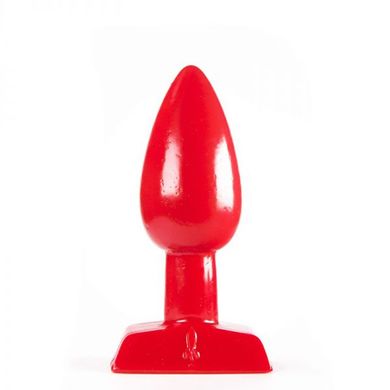 Analplug Speerspitze rot 11 x 5 cm