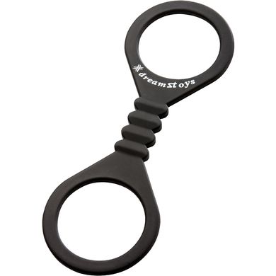 Fufessel Silikon schwarz