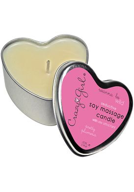 Crazy Girl - Soy Massage Candle - Pretty Plumeria - 139ml