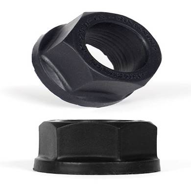 Burning Wheels 100% Silikon Cockring CK04 Schwarz