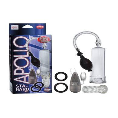 Apollo Sta-Hard Kit - Pumpe, Masturbator und Anal Stimulator Set