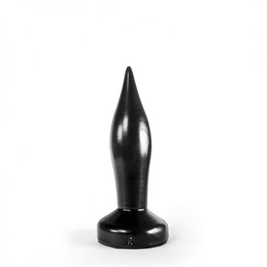 Analplug Kerzenflamme schwarz 13 x 6 cm