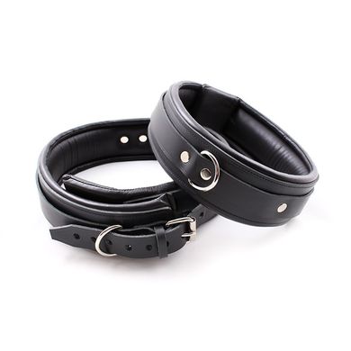 Padded Leather Thigh Cuffs