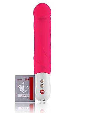 Fun Factory Big Boss G5: Vibrator. pink/white inkl. Gleitgel