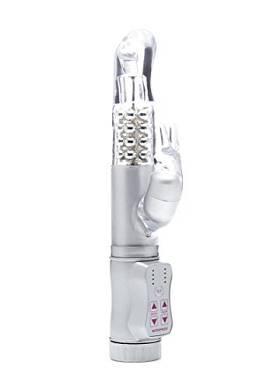 Shots Toys Rabbit Deluxe - Silver - Rabbit Vibratoren