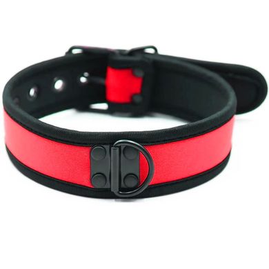 HardcoreDeLuxe Neoprene Puppy Collar red