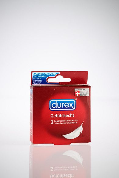 Durex Kondome Gefhlsecht, 3 Stck