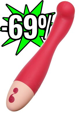 23 cm Close2you Vibrator Harmonia Rose